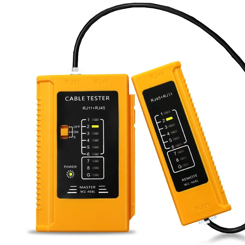 RJ45 RJ11 Cable Lan Tester Network Cable Tester LAN Twisted Pair Network Repair Networking Tool