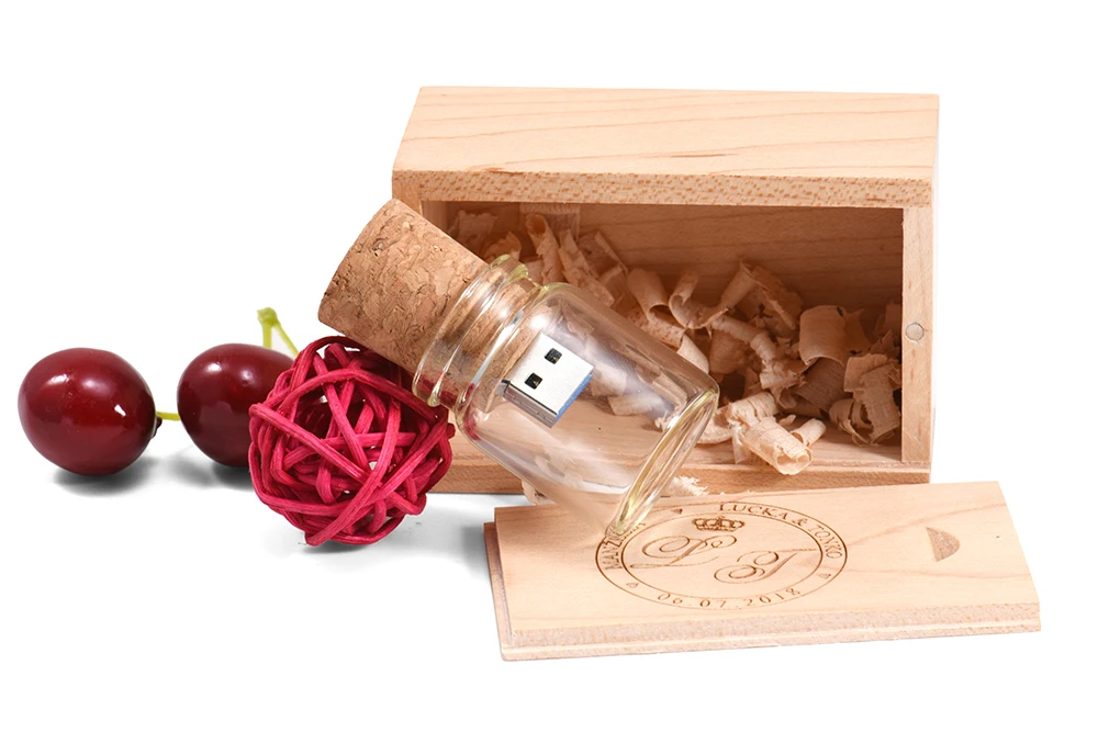 drifting garrafa flash drive logotipo livre usb pen drive garrafa de vidro vara memória logotipo livre disco