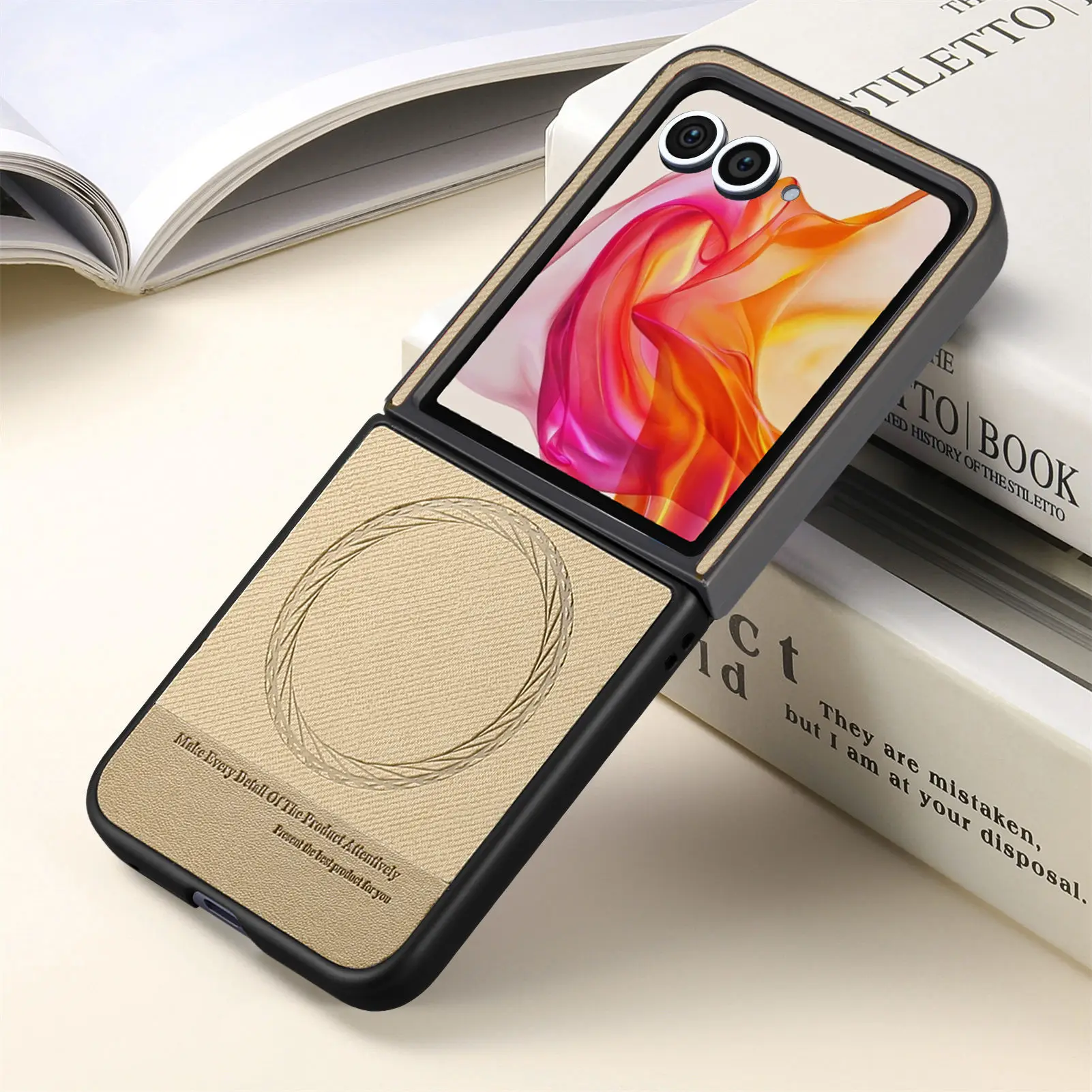 Magnetic Fabric Texture Shockproof Case with Magsafe Compatibility