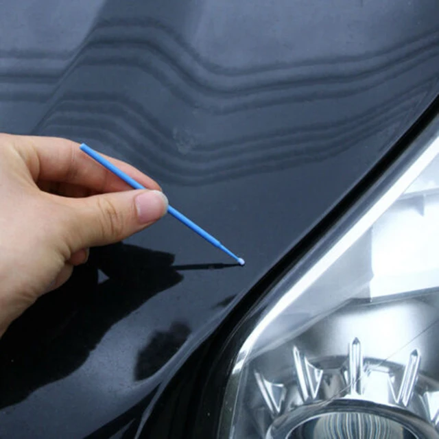100pcs Paint Touch-up Paint Brushes Disposable Dentistry Small Tip Pen Maintenance Tools Auto Applicator Stick Car Paint Repair 3