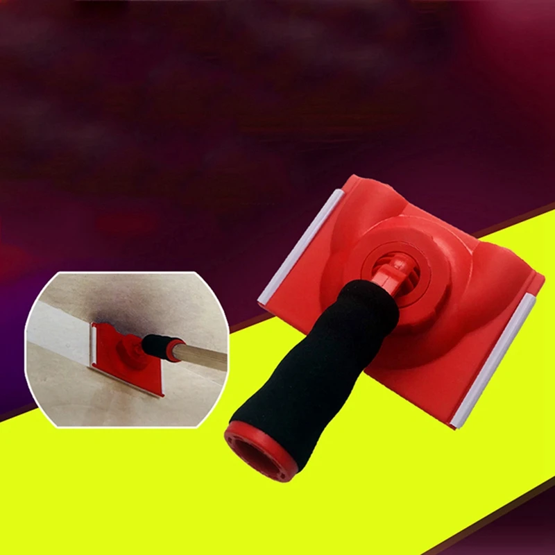 Latex Paint Edger Handle Flat Trimming Brush Trimmer Color Separation Tool Brush Plaster Line Corner Accessories Paint Brushes