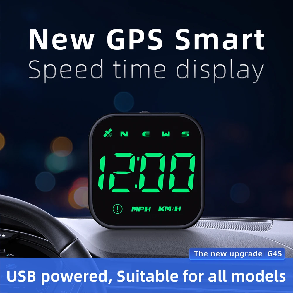 G4S  GPS HUD ڵ   ÷, 2.5 ġ LED  ڵ ӵ  ڵ  Ʈ  ˶ ˸