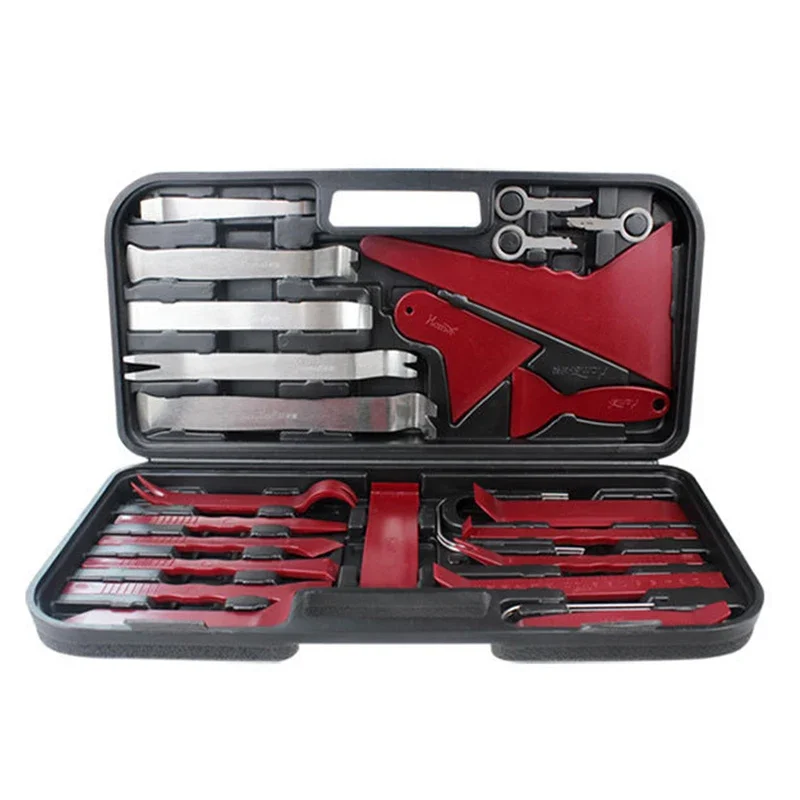 Car door modification sticker Instrument panel console special disassembly tool 36pcs car audio disassembly toolbox set