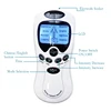 Electric 8 Modes Digital Therapy Muscle Stimulator Physiotherapy Microcurrent Low Frequency TENS Pulse Body Massager 5