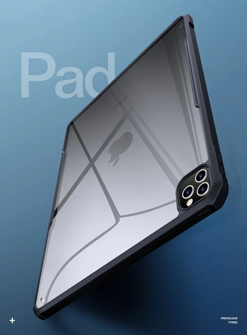 ipad pro 12.9 2022, luz transparente proteção