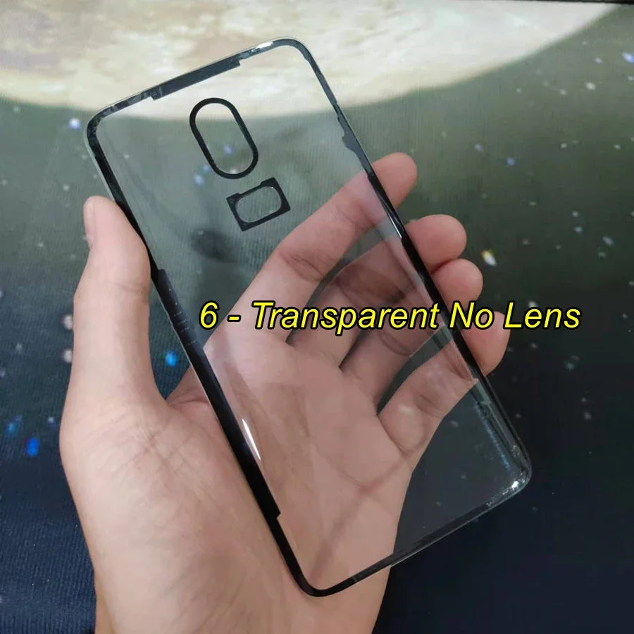 Vitre Arrière De Remplacement Pour OnePlus 6 - Cache Batterie En Verre - Neuf