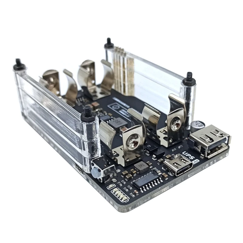 

UPS18650 forRaspberryPi Power Supply Expansion Board with Integrated Realtime Clock Chip and Battery