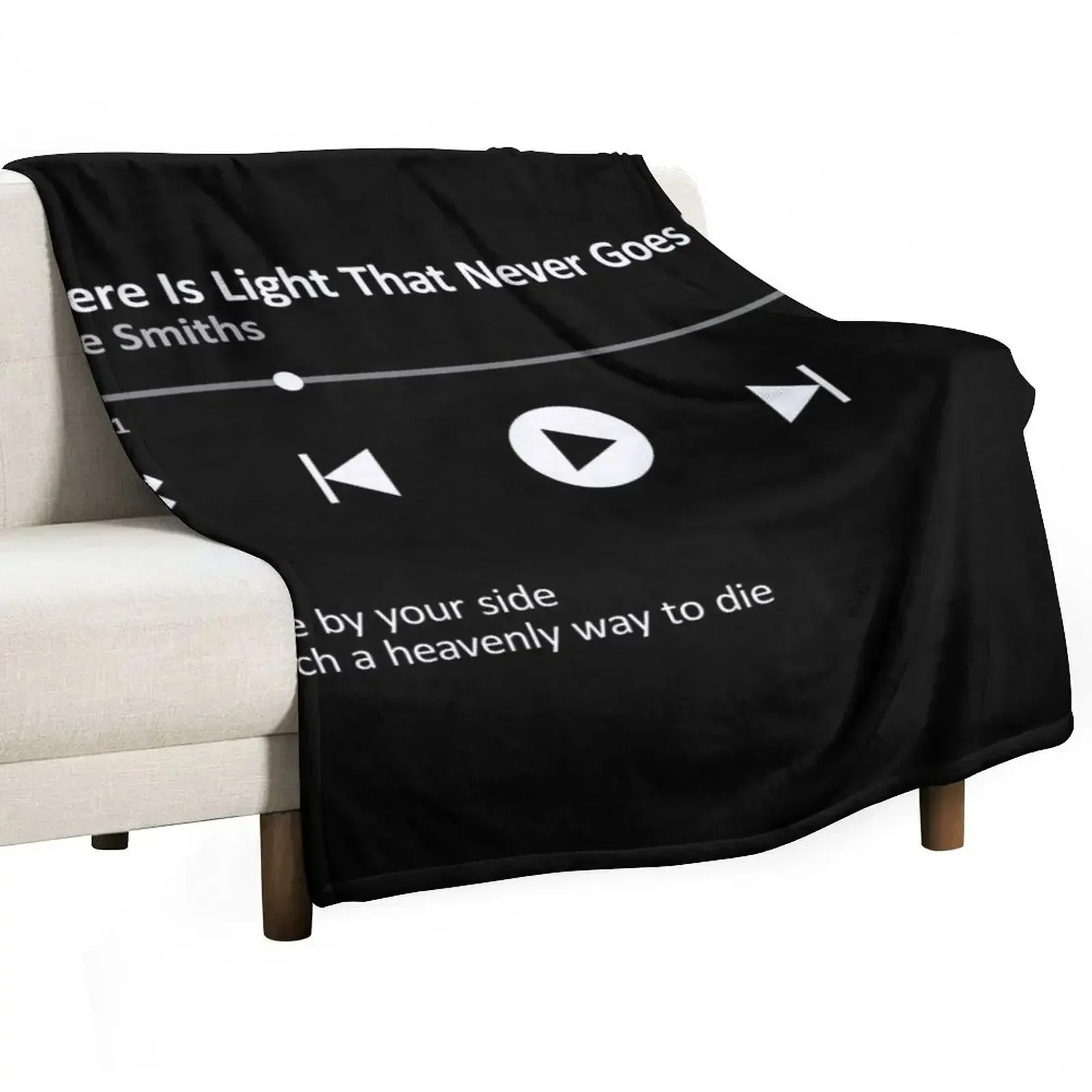 

There Is A Light That Never Goes Streaming Throw Blanket Custom Sofa Multi-Purpose Blankets