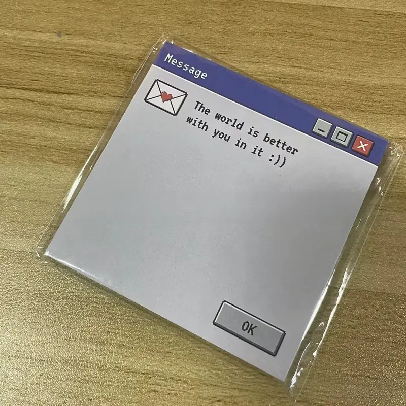 50 Sheets Computer Drawing Board Pattern Notepad Funny Stationery Self-Adhesive Kawaii Notepad Memo Pad Office School Supplies - Image 9