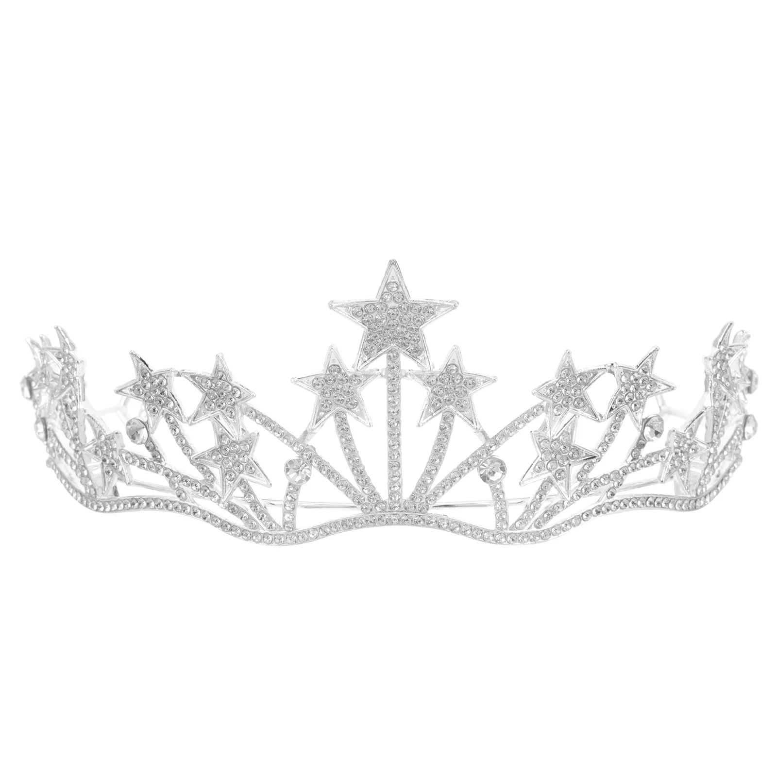 

Headband Bridal Crown Headdress for Bride Bridesmaid Jewelry Miss Wedding Hair Hoop
