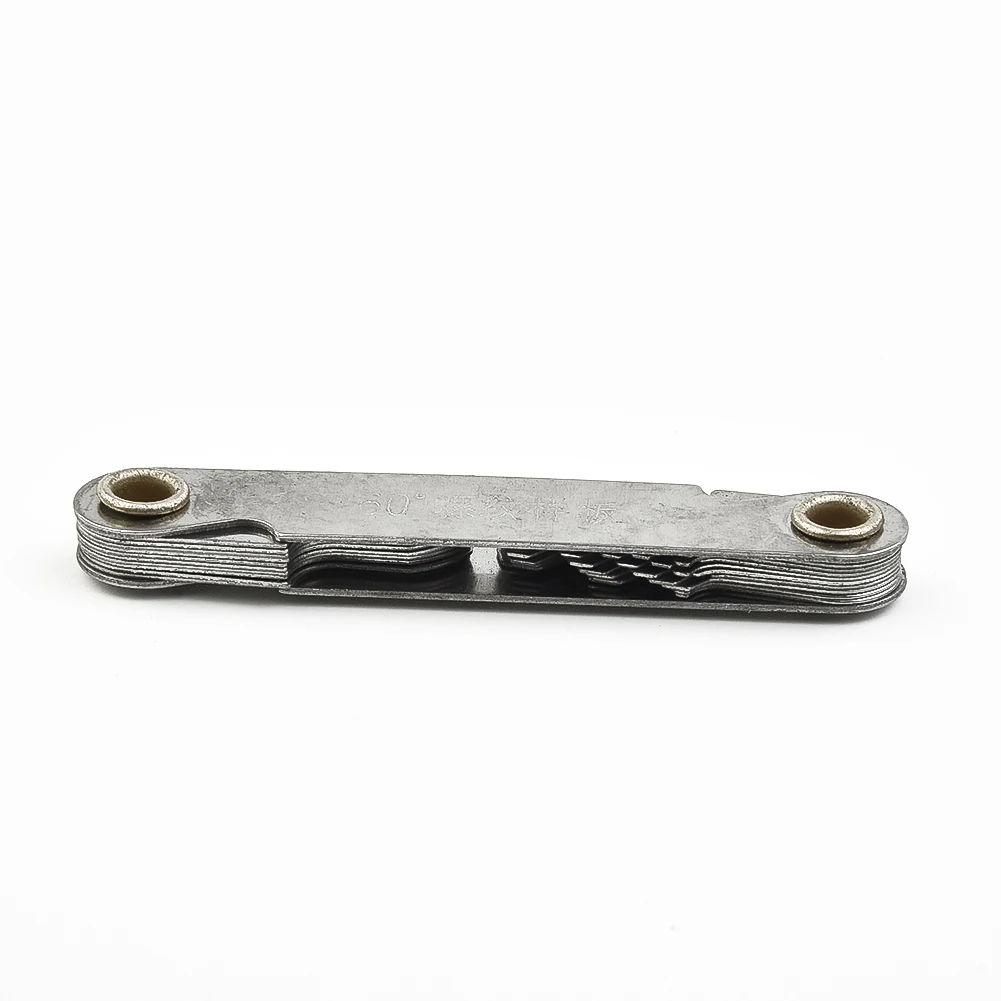 

Durable High Quality Gauge Thread Measuring Gauge Tool Strong Hardness Thread Useful Inch 55° Measuring Metric 60°