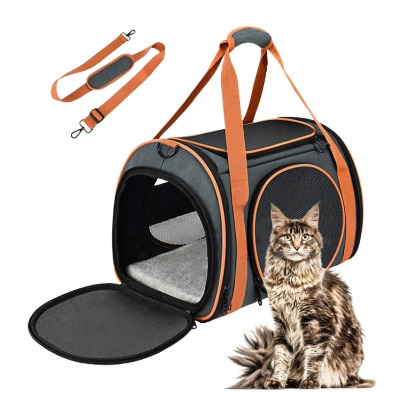 New Pet Portable Four-Sided Air Travel Case