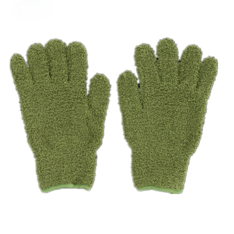 Microfiber Dust Removal Cleaning Gloves 1 Pair
