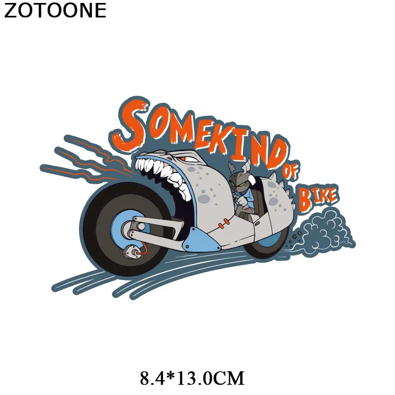 Heat Transfer Stickers Motorcycle Rider Clothing Thermal Paste Sheet Iron Patch Design Luxury Patch Heat Transfer Sticker for T Shirts