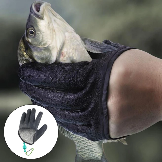 Fish Catch Fishing Glove, Fishing Gloves Anti Cut