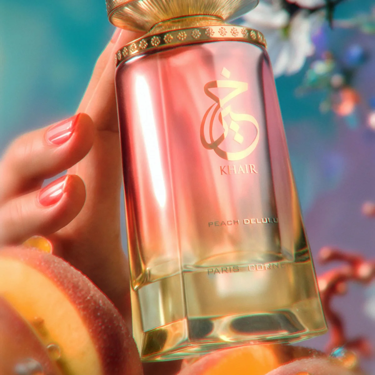 Corner Khair Peach Eau De Parfum Spray Perfume Set Unisex_voghion.com