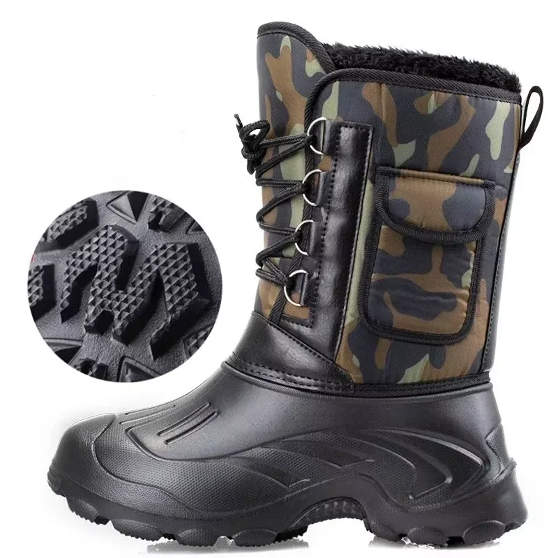 Men's Waterproof Snow Boots