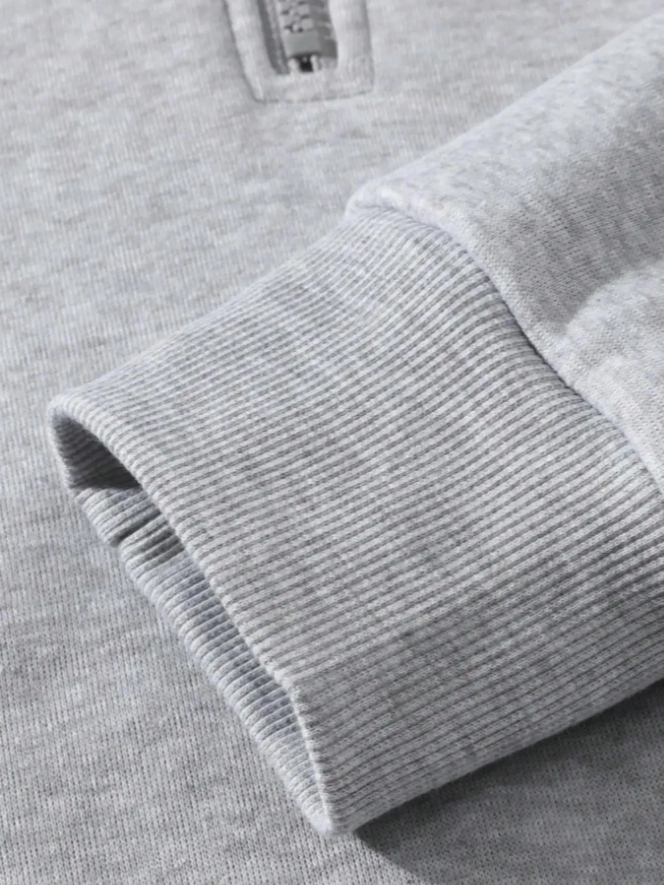 Men's solid color half zip hoodie, casual plain long sleeve pullover sweatshirt men's wear, autumn dress, autumn and winter wear 5