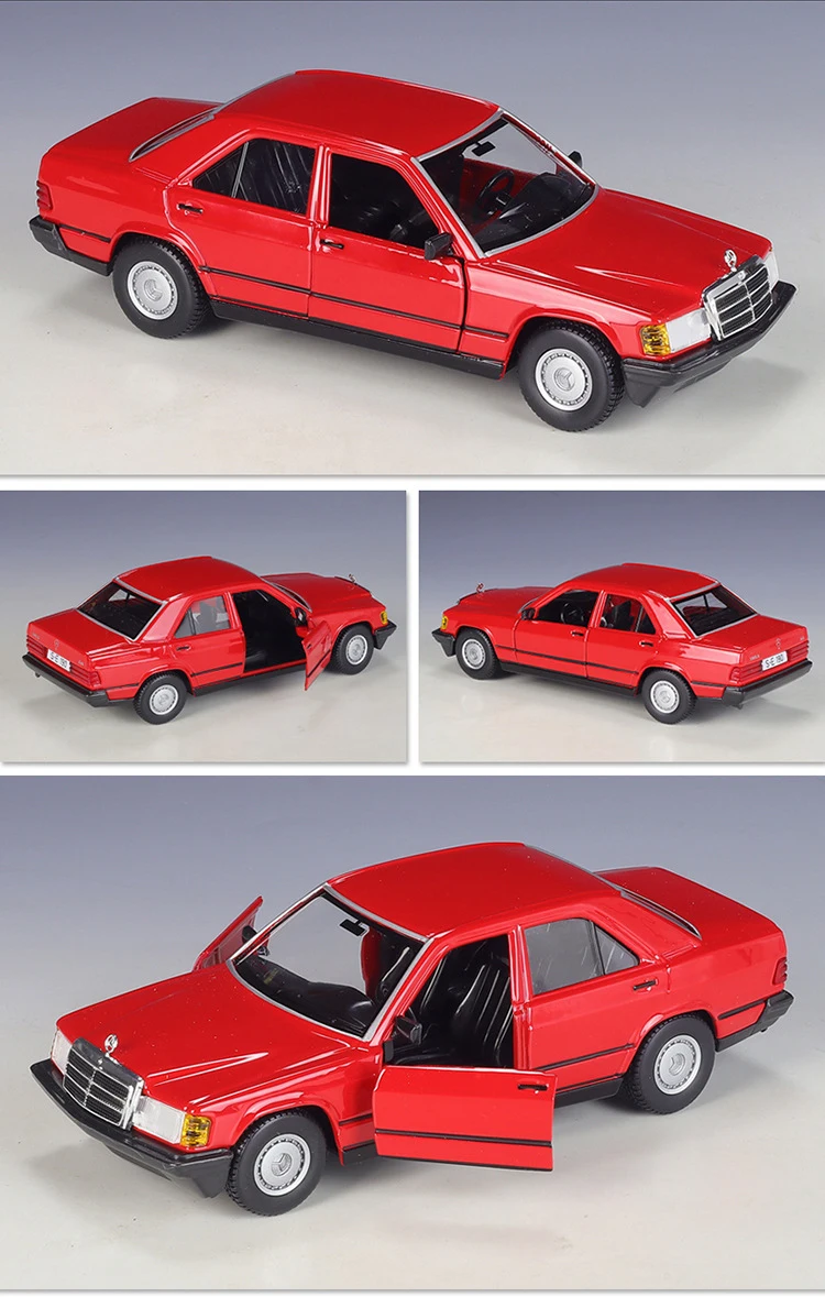 Mercedes-Benz 190E 2.6 1:24 Ölçekli Model Araba