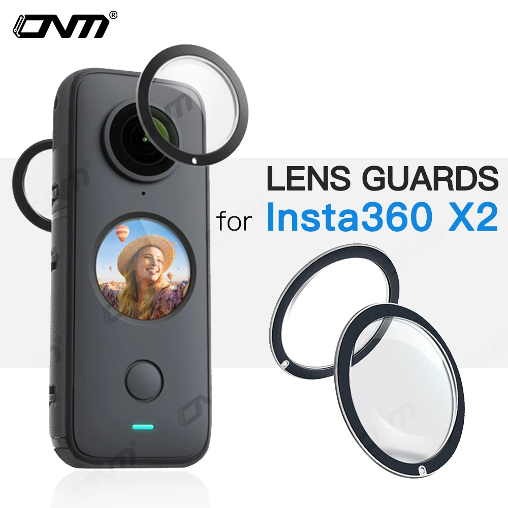 Pellicola In Vetro Temperato Per Insta360 One X2 - Protezione Schermo Antigraffio E Antiurto, Con Kit Di Installazione