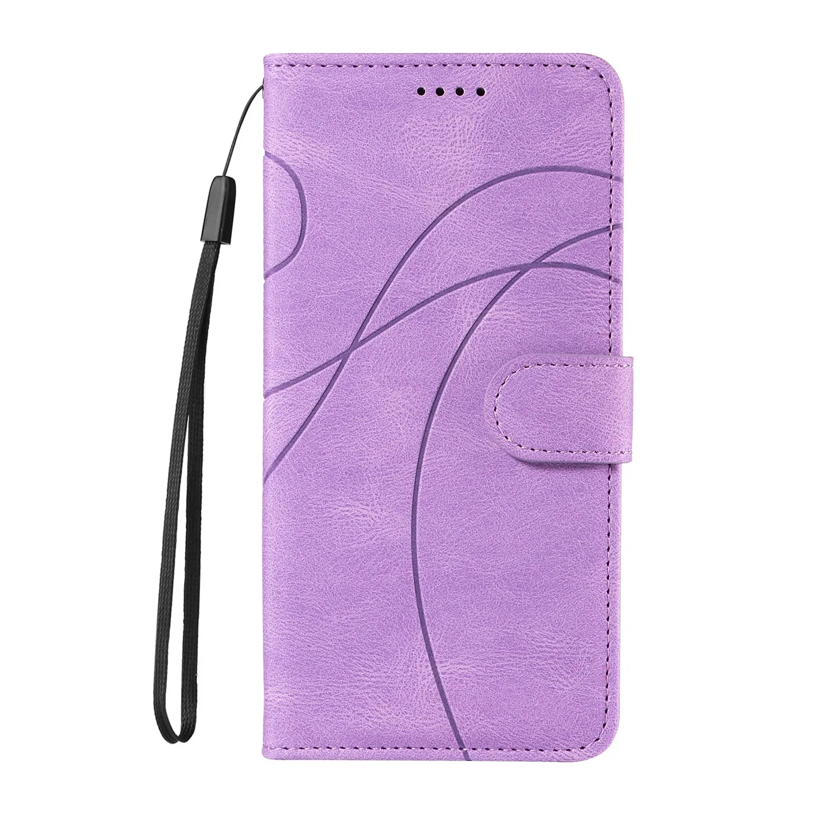 Luxury Leather Wallet Flip Case | Premium Kickstand Book Phone Cover