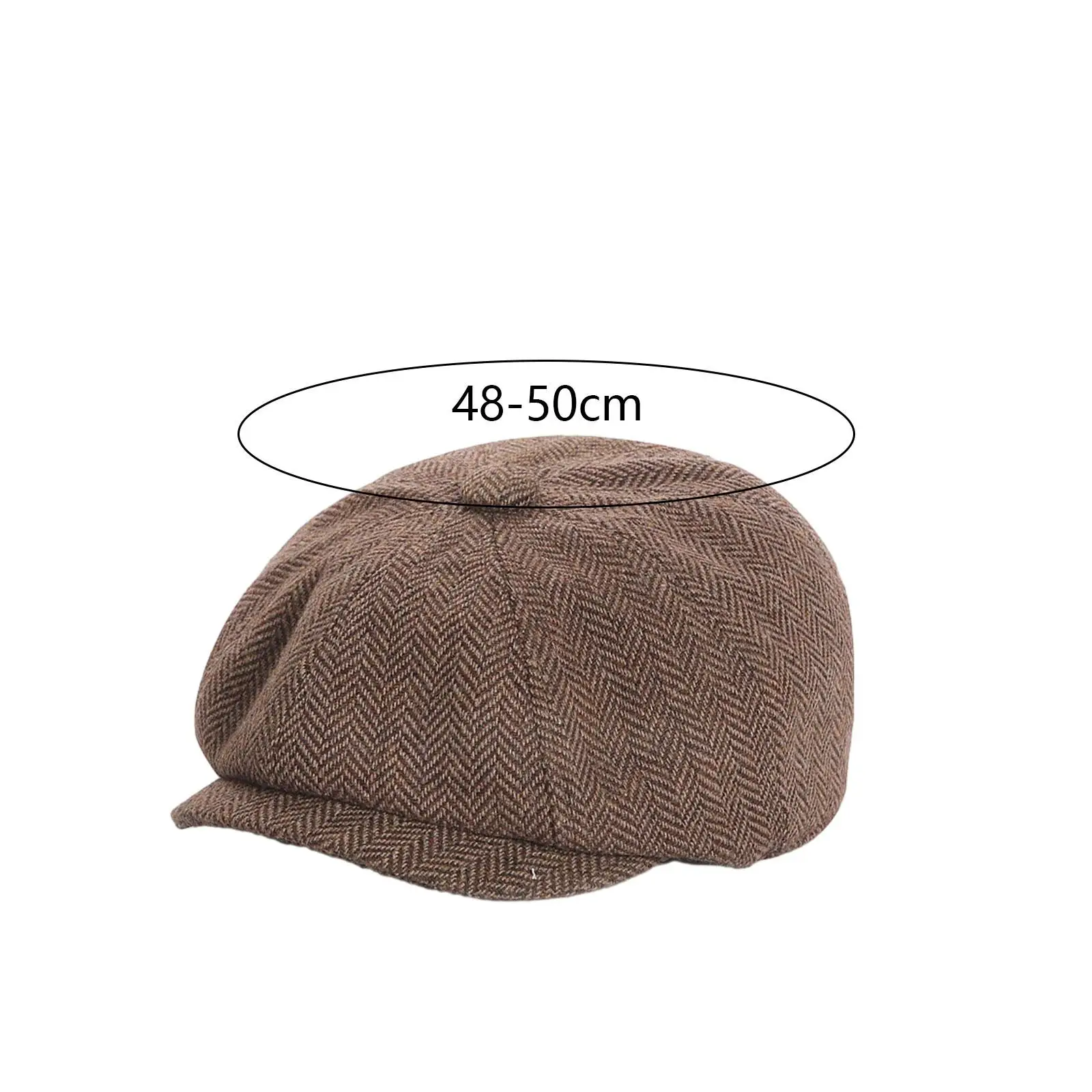 Beret Hat British Autumn Winter Classic Painter Hat Fall Newsboy Hat Cabbie Hat for Fishing Hiking Traveling Outdoor Driving