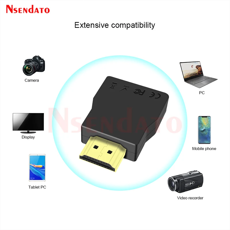 Hi Speed HD Surge Protector ESD Surge Protection 1080P HD switch switcher distributor Adapter for HDCP DVD Media Player