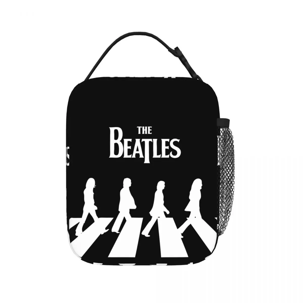 

Harajuku The Beatle Memebers Art Lunch Bags Insulated Lunch Tote Waterproof Thermal Bag Resuable Picnic Bags for Woman Work
