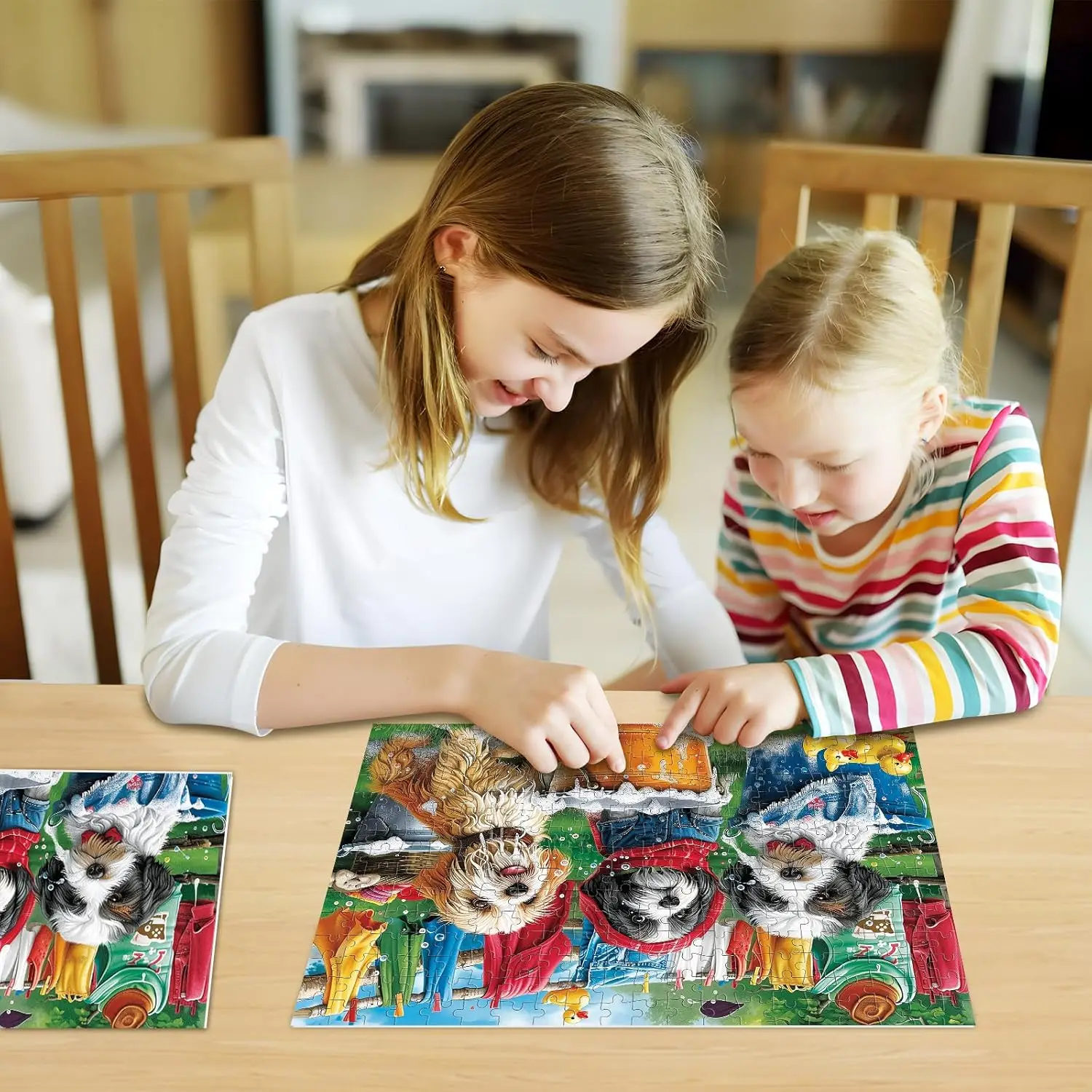 Jigsaw puzzles 300/500/1000 pieces cute dogs