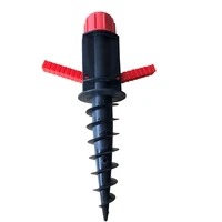 Beach Umbrella Sand Anchor Outdoor Camping Grass Auger Spiral Stand Storage Holder Heavy Duty Patio Lawn Home Garden 1