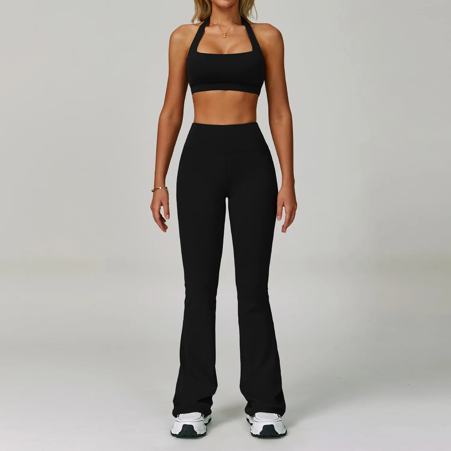 Pieces Activewear Women's Tracksuit Seamless Yoga Set