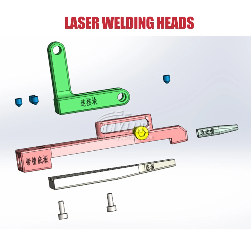 4 in 1 Laser Welders Parts Handheld Portable Laser Welding Machine Welding/Cleaning/Cutting For Metal Steel Stainless Steel 6