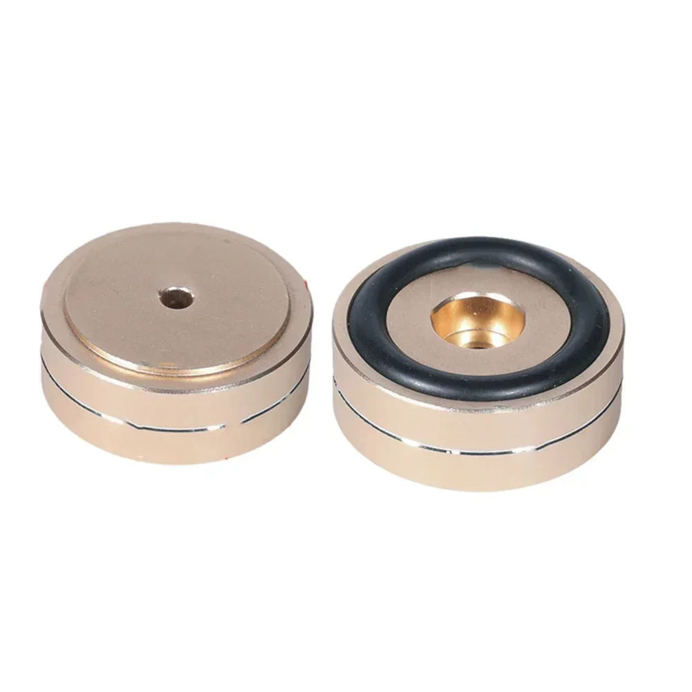 ​​Speaker Stand Feet Pad Foot For Speakers Amp CD Player 20*8/30*10/40*10/40*15/50*15/40*20mm Aluminum Alloy Rubber Audio Video