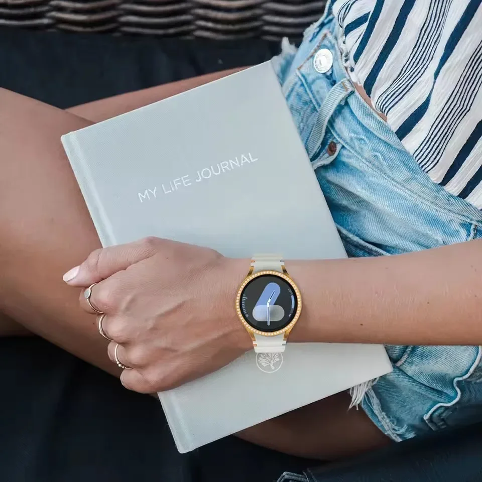 Stainless Steel Diamond Metal Strap and Case