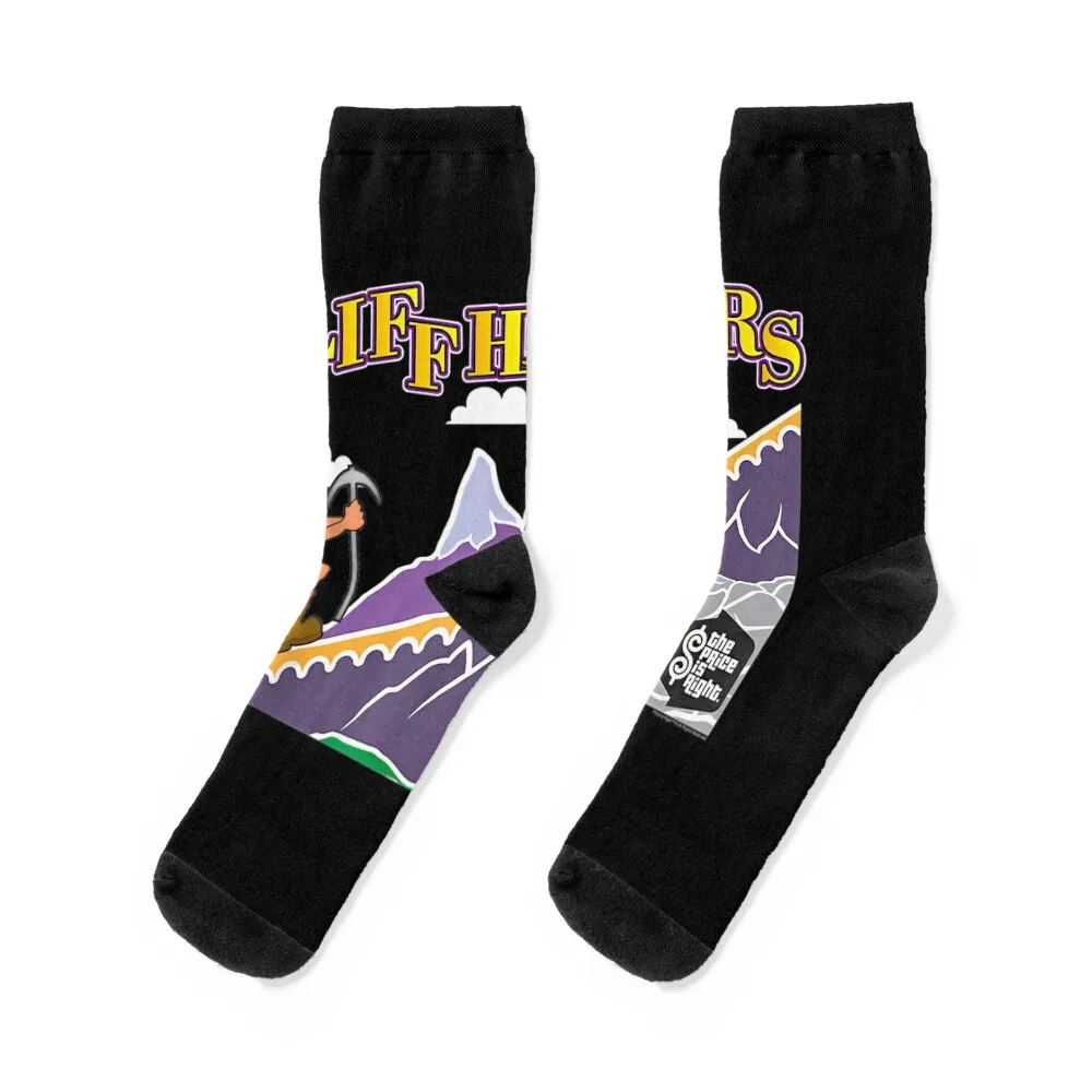 

Price is Right Cliff Hangers . \t Socks Thermal man winter soccer anti-slip bright garter Girl'S Socks Men's