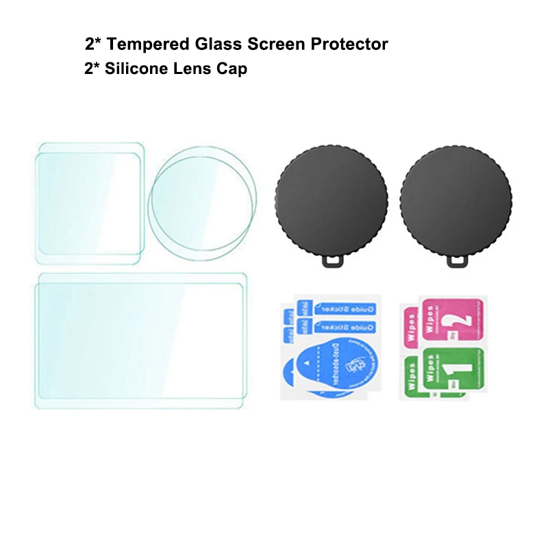 Silicone Protective Carrying Case with Screen Protector & Lens Cap Storage Bag