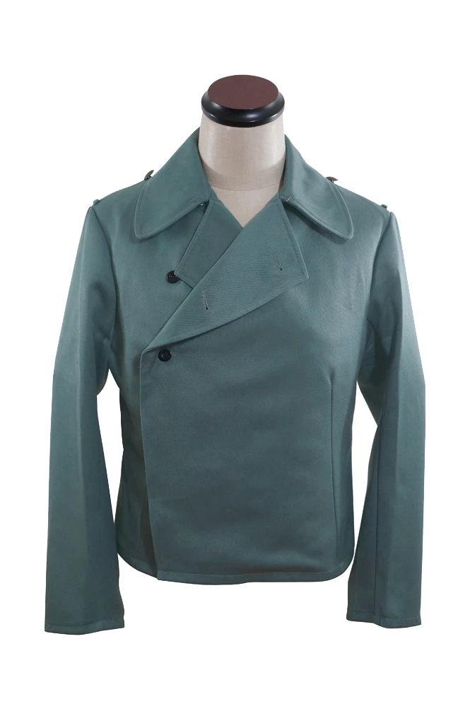 

GUDI-014 WWII German Police Assault Gunner Panzer Gabardine Wrap Jacket