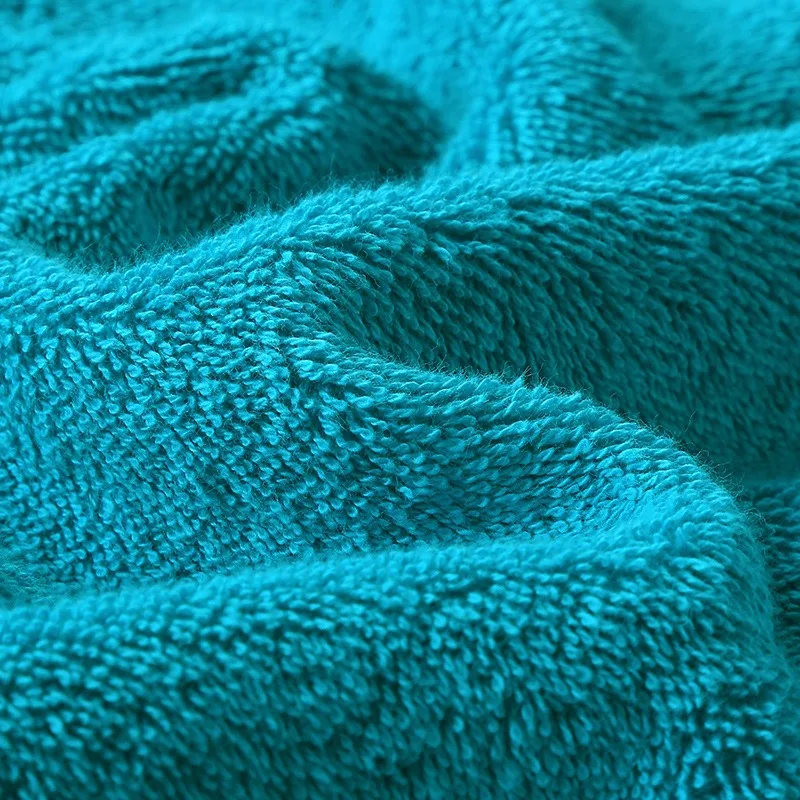 Cotton Towel Bathroom Satin Sauna Gym Beach Absorbent Machine Washable