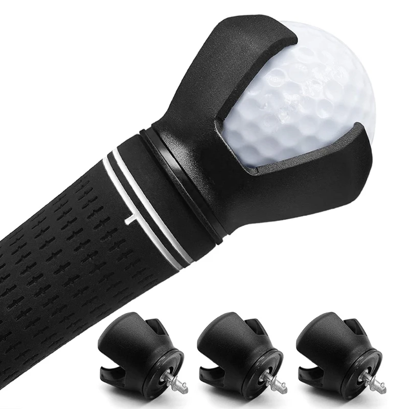 

3x Golf Ball Retriever Mini Golf Balls Pick Up Tool Suction Cup Picker For Sucker Retriever Putter Grip Golf Accessories