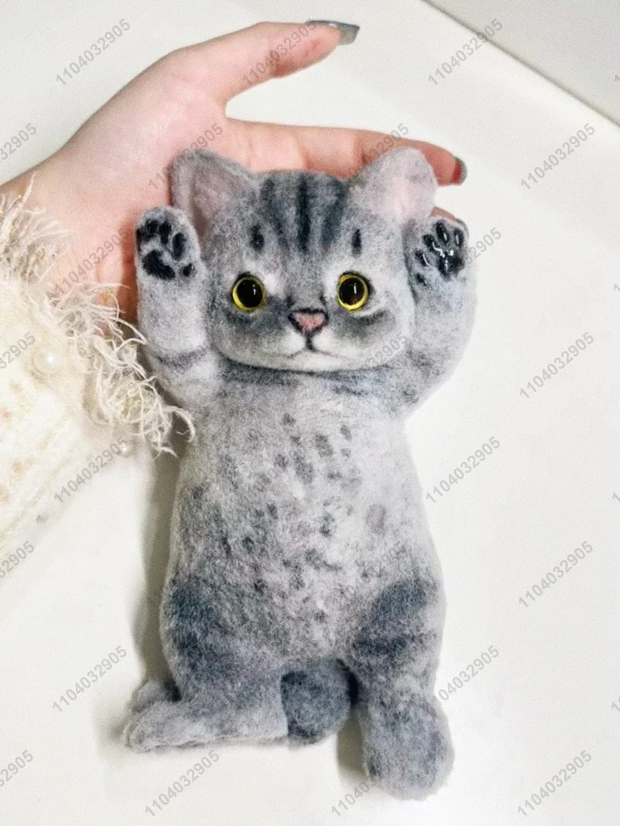 Giocattolo Antistress Squishy Gatto Taba - Morbido E Compresso - Fidget Toy Per Bambini E Adulti - 3