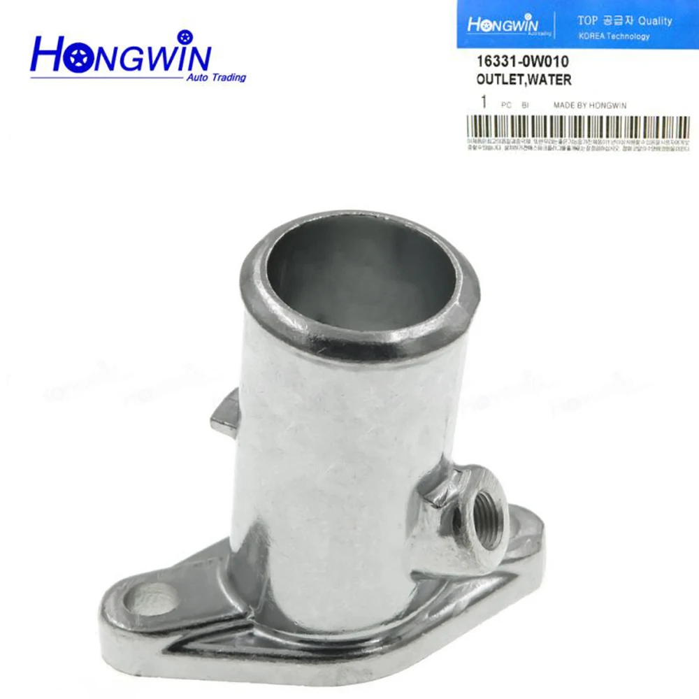 Water Outlet For LEXUS Toyota 4Runner 1996-2000 / T100 1994-1998 / Tacoma 1994-2004 2.4L 2.7L OEM#: 16331-0W010 163310W010 water outlet