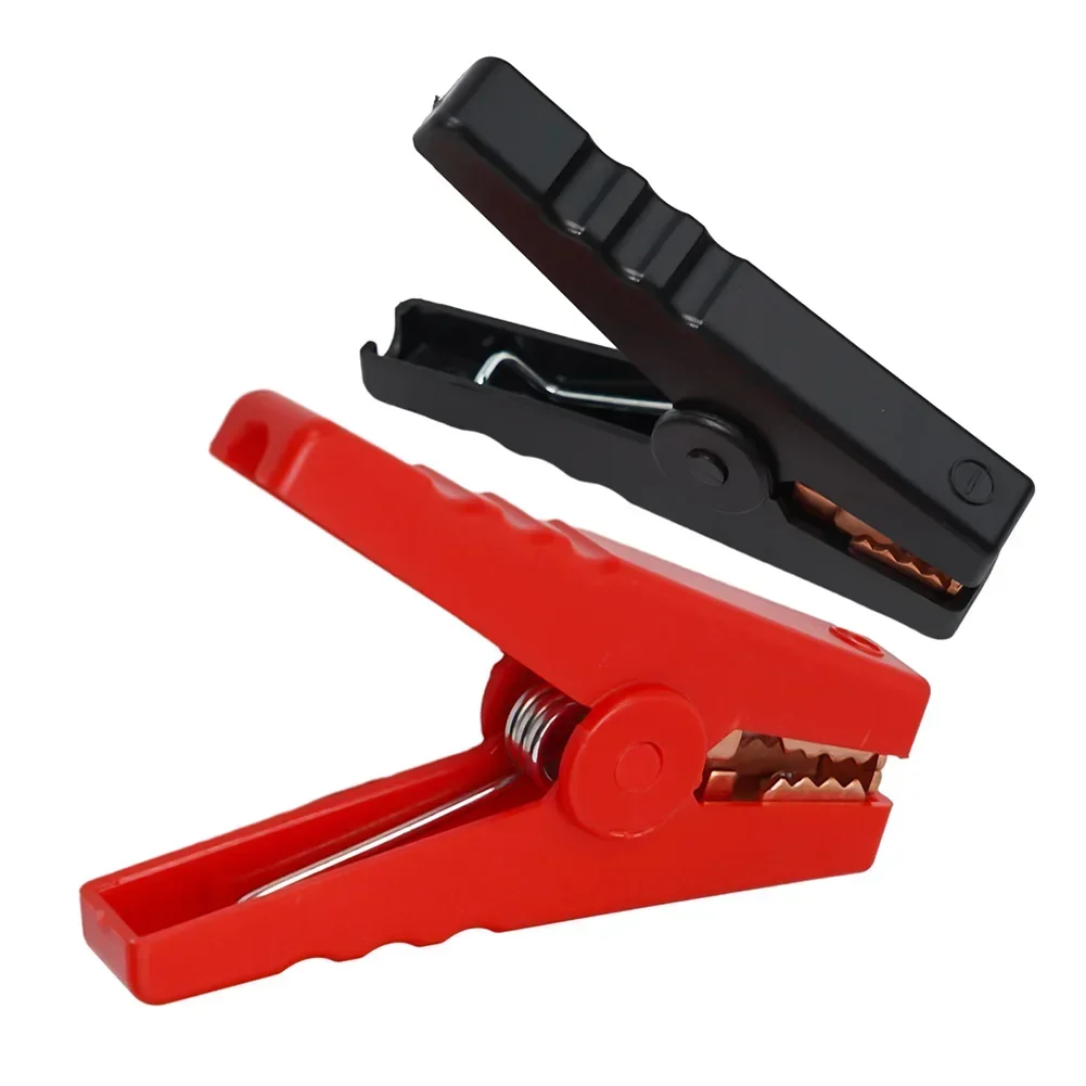 Electrical Crocodile 1PC 90mm 100A For Alligator Car Battery Insulated Clips Clamps Connector Electric Tools Accessories