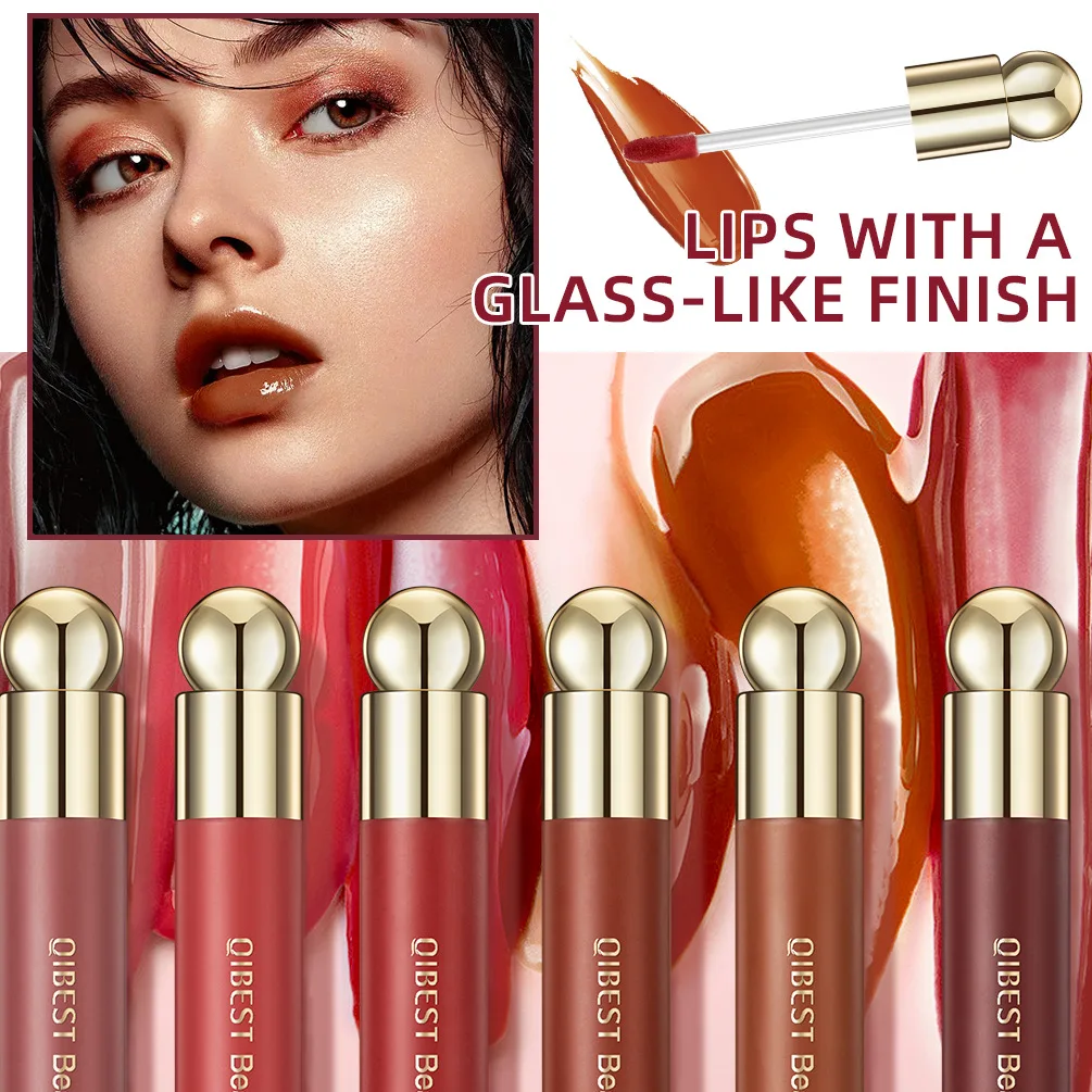 Mirror Water Light Jelly Lip Gloss Liquid Lipstick Glitter Lip Gloss Oil Glass Stain lip makeup lip glaze lip lacquer lip tint lip stain lip gloss lip oil