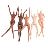 1PC 11 Movable Joints 26/27cm African Doll Nude Body Brown Black Skin Doll Body Skin Children's Pretty Girl Toy Gift 3