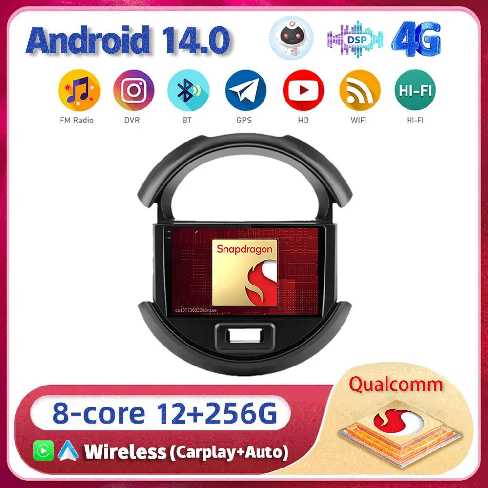

Android 14 Car Radio For Suzuki Spresso S-presso 2019 2020 wireless Carplay DSP Multimedia Video Player Navigation GPS 2 DIN DSP
