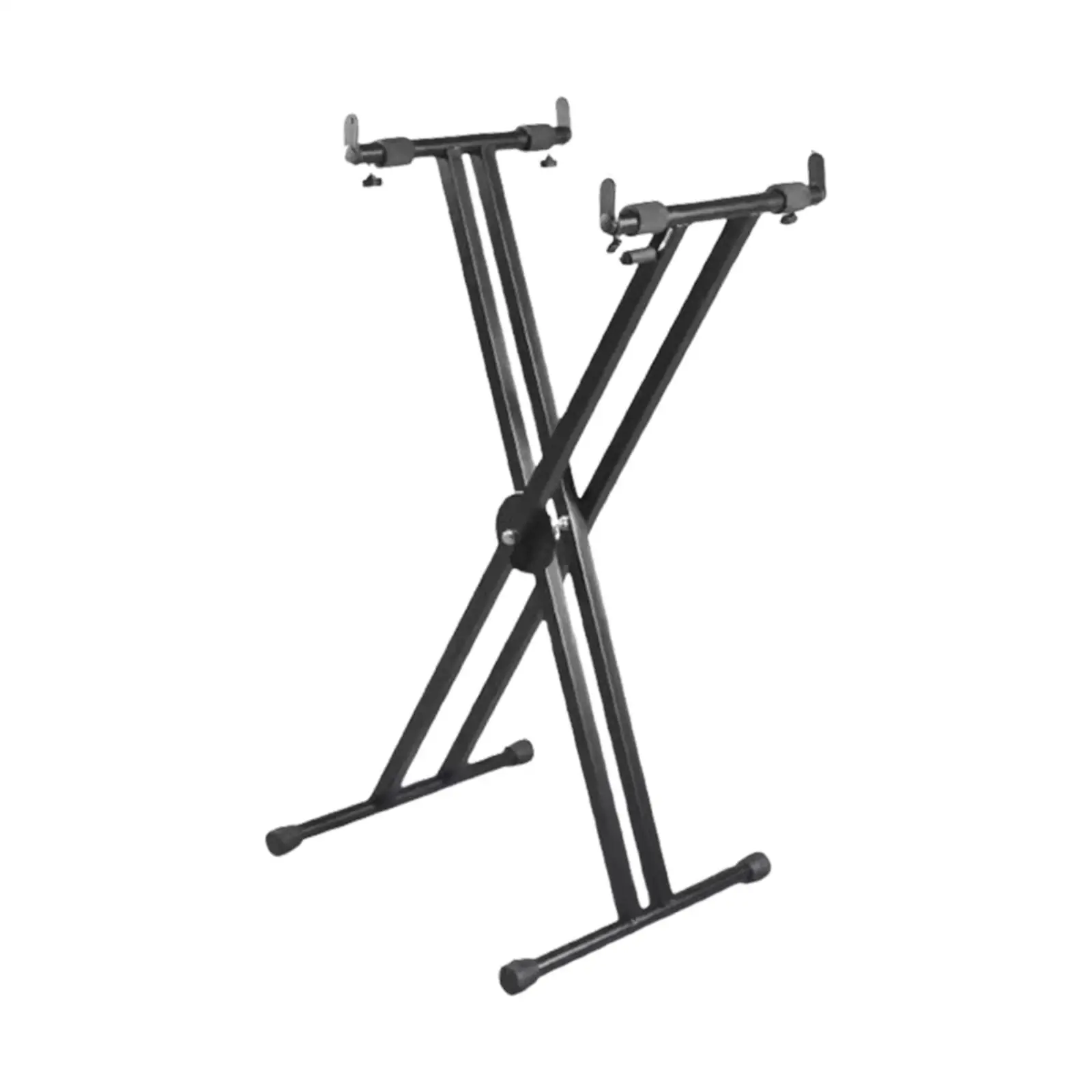 x Style Keyboard Stand Heavy Duty Detachable Iron Portable Folding for Stage