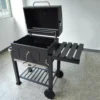 Oversize Charcoal Grill Easy Clean with Extra Large Cooking Area BBQ Grill For Outdoor Camping and Family Frends Gathering Black 5