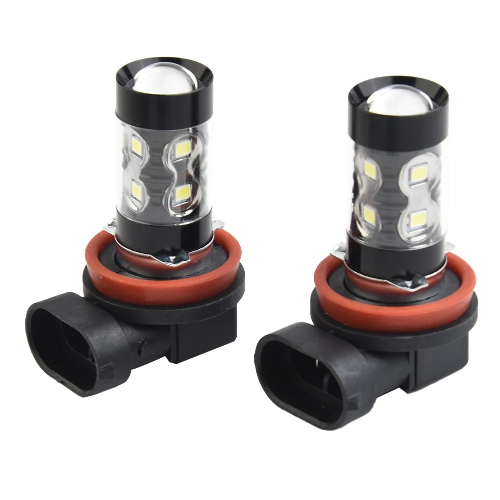 토요타 RAV4 2013 2014 2015 LED 헤드라이트 안개등 전구 COB 칩 플러드 라이트 상향등 하향등 360도