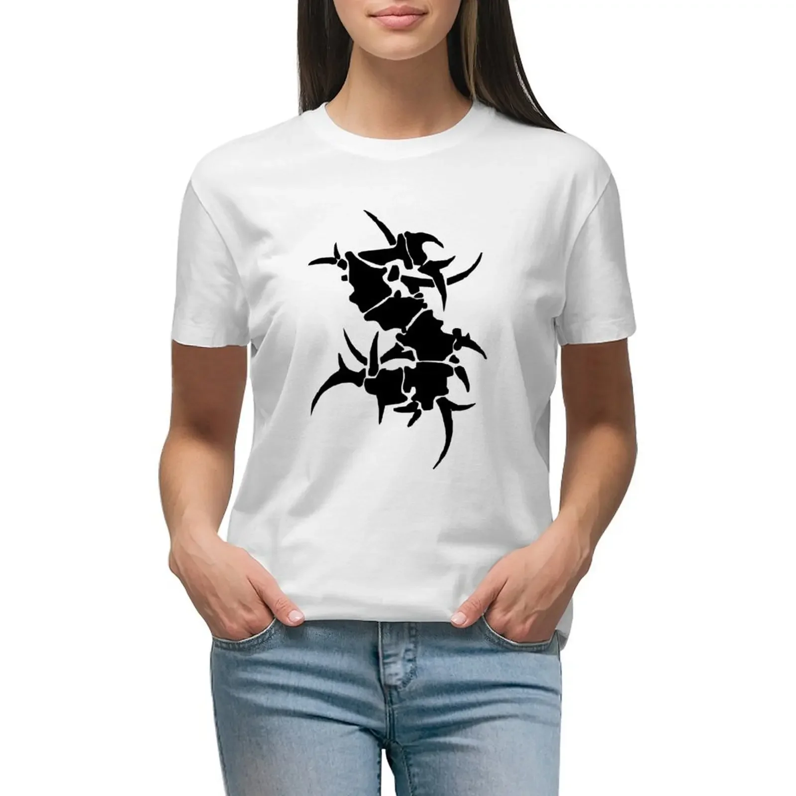 

casual best of black T-shirt vintage clothes funny summer clothes for Women