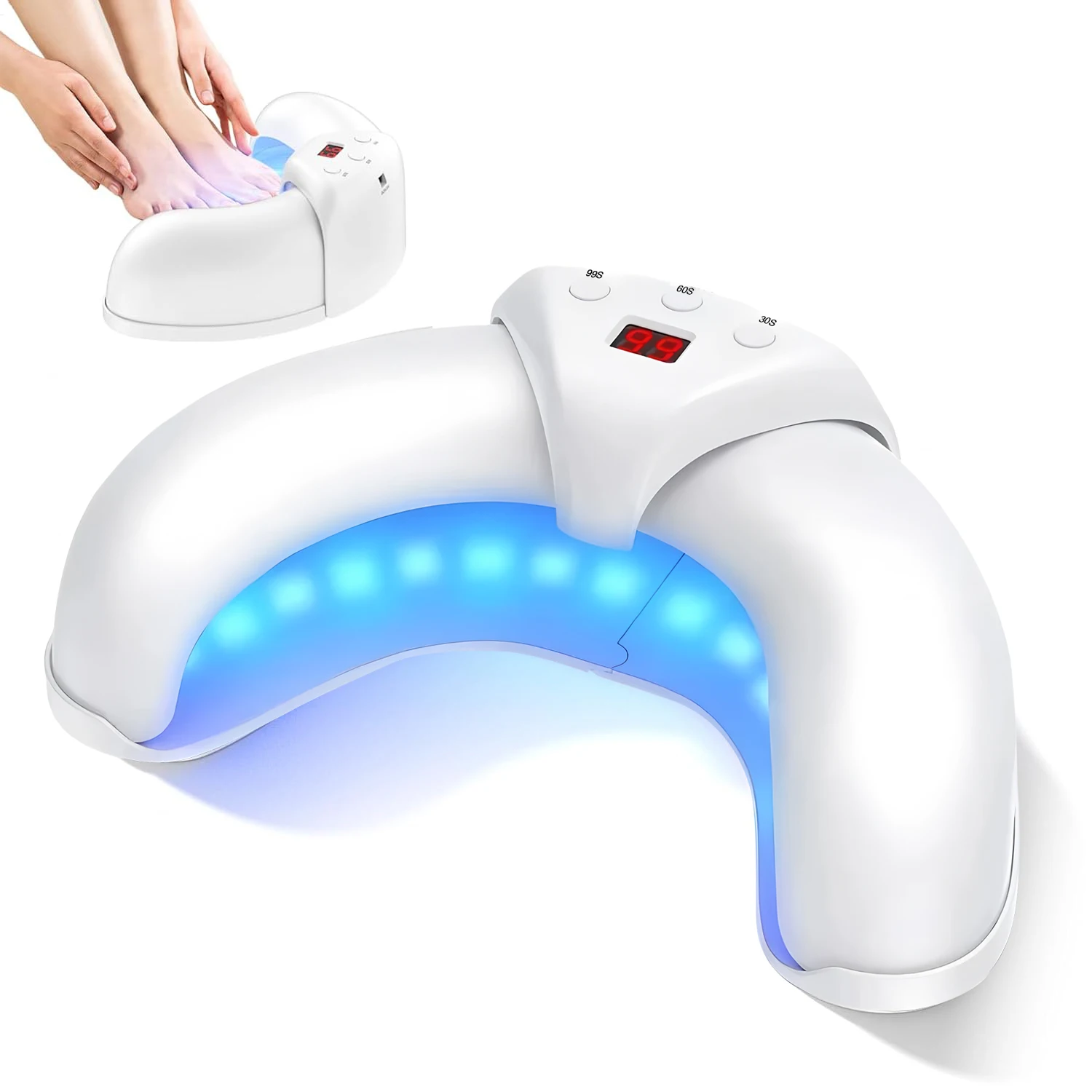Nail Fungus Laser Treatment Device Fingernail Fungus Treat Onychomycosis Therapy Effectively Remove Onychomycosis Grow Toe Nail